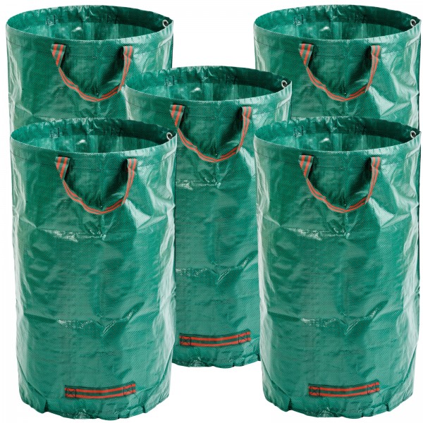 5x Sac de jardin 120 L