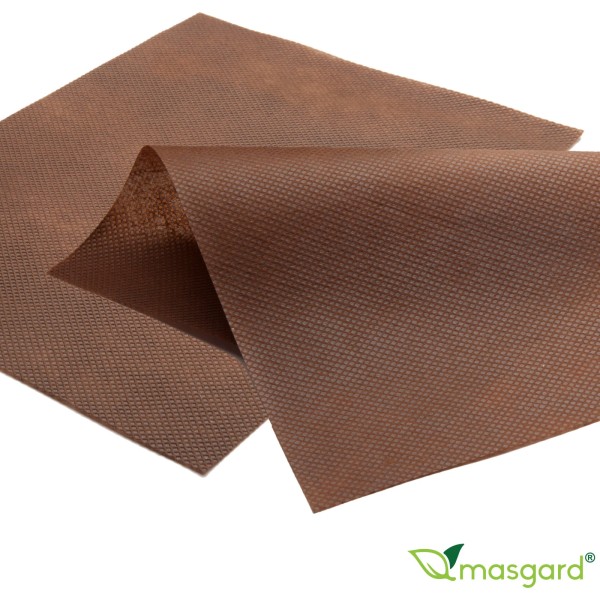 Toile de paillage 1,00 m x 100,00 m - 100 m² - 80 g/m² marron - en rouleau