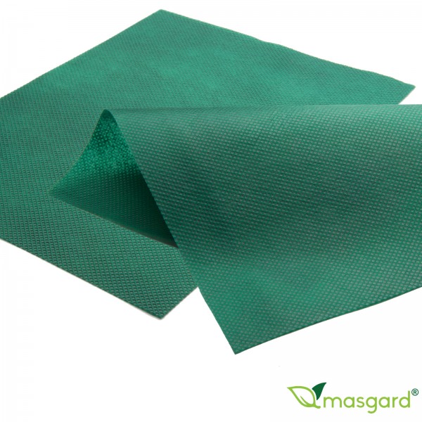 Toile de paillage 1,00 m x 10,00 m - 10 m² - 80 g/m² vert - pliée